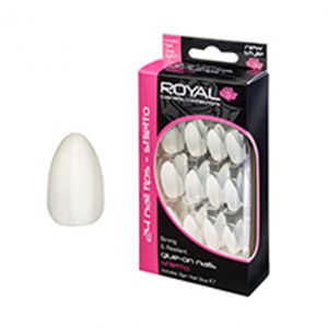 Royal Kunstnagels - Stiletto Blank (6 stuks)