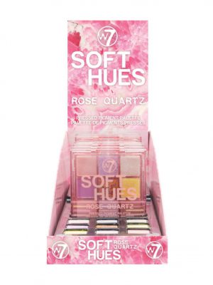 W7 Hues Pressed pigment eyeshadow Rose Quartz