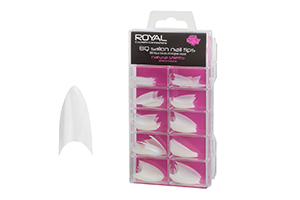 Royal Kunstnagels Tips 80 salon stiletto natural