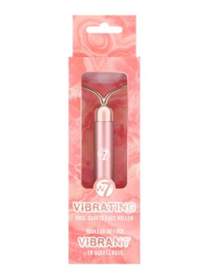 W7 Vibrating Rose Quartz Face Roller