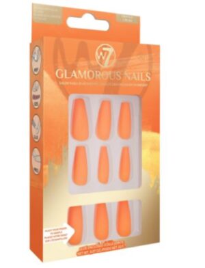 W7 Glamorous nails Orange Crush