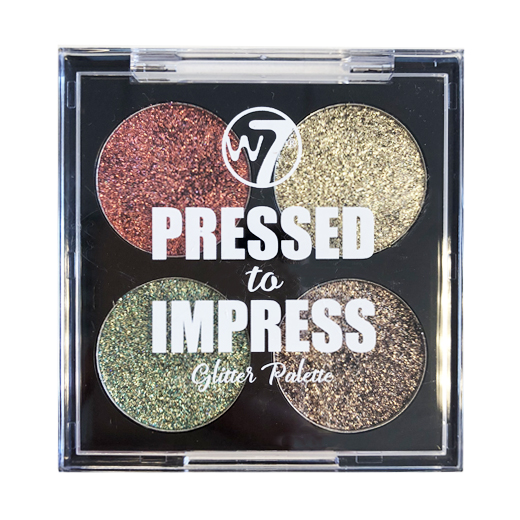 W7 Pressed to Impress glitter per 24 stuks per display W7 Pressed to Impress glitter per 24 stuks per display