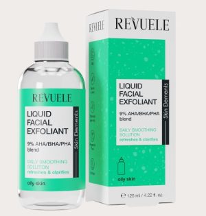 Revuele Liquid facial exfoliant 9% AHA/BHA/PHA blend125 ml