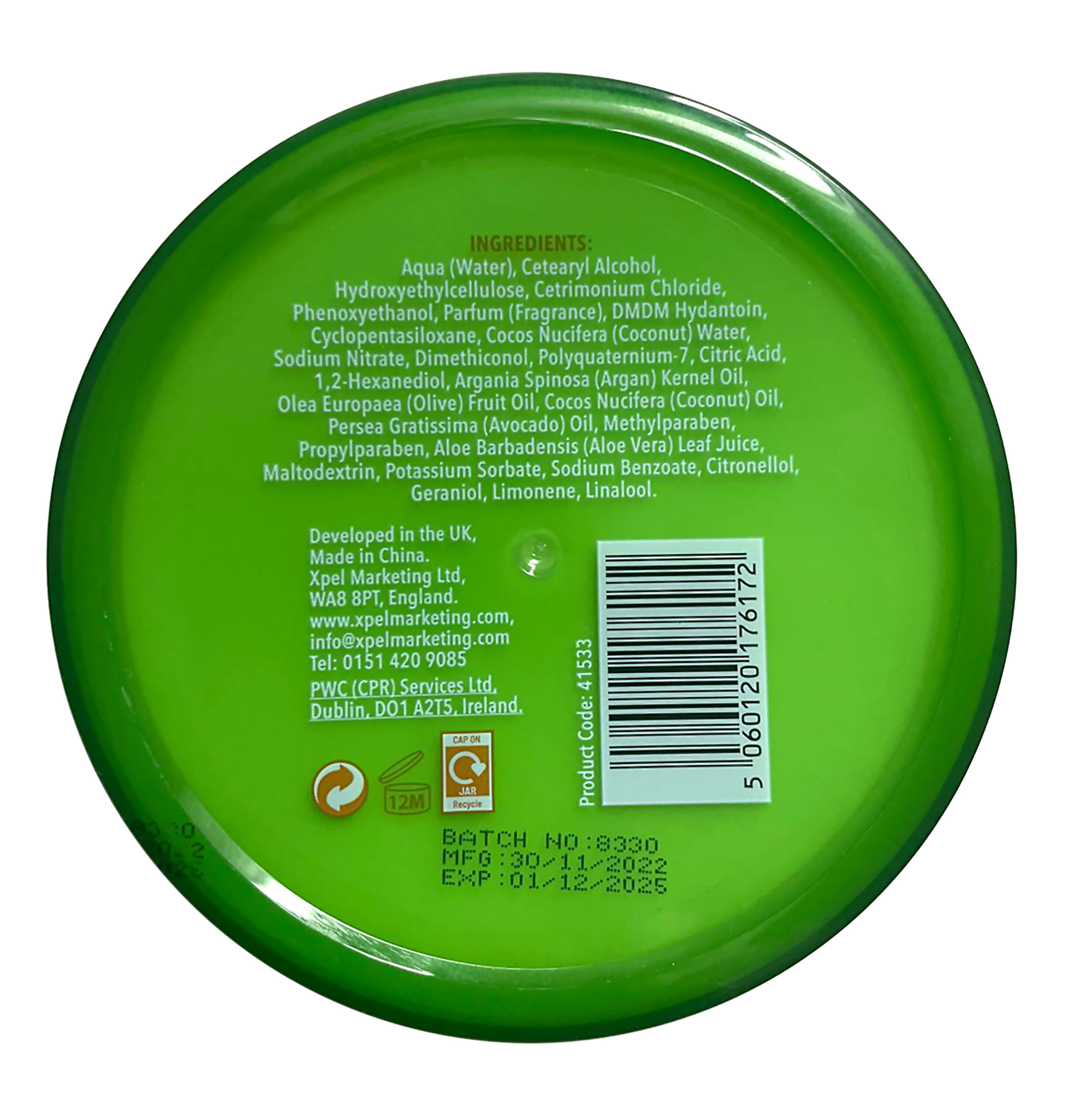 BOTANICAL HAIRMASK_BASE