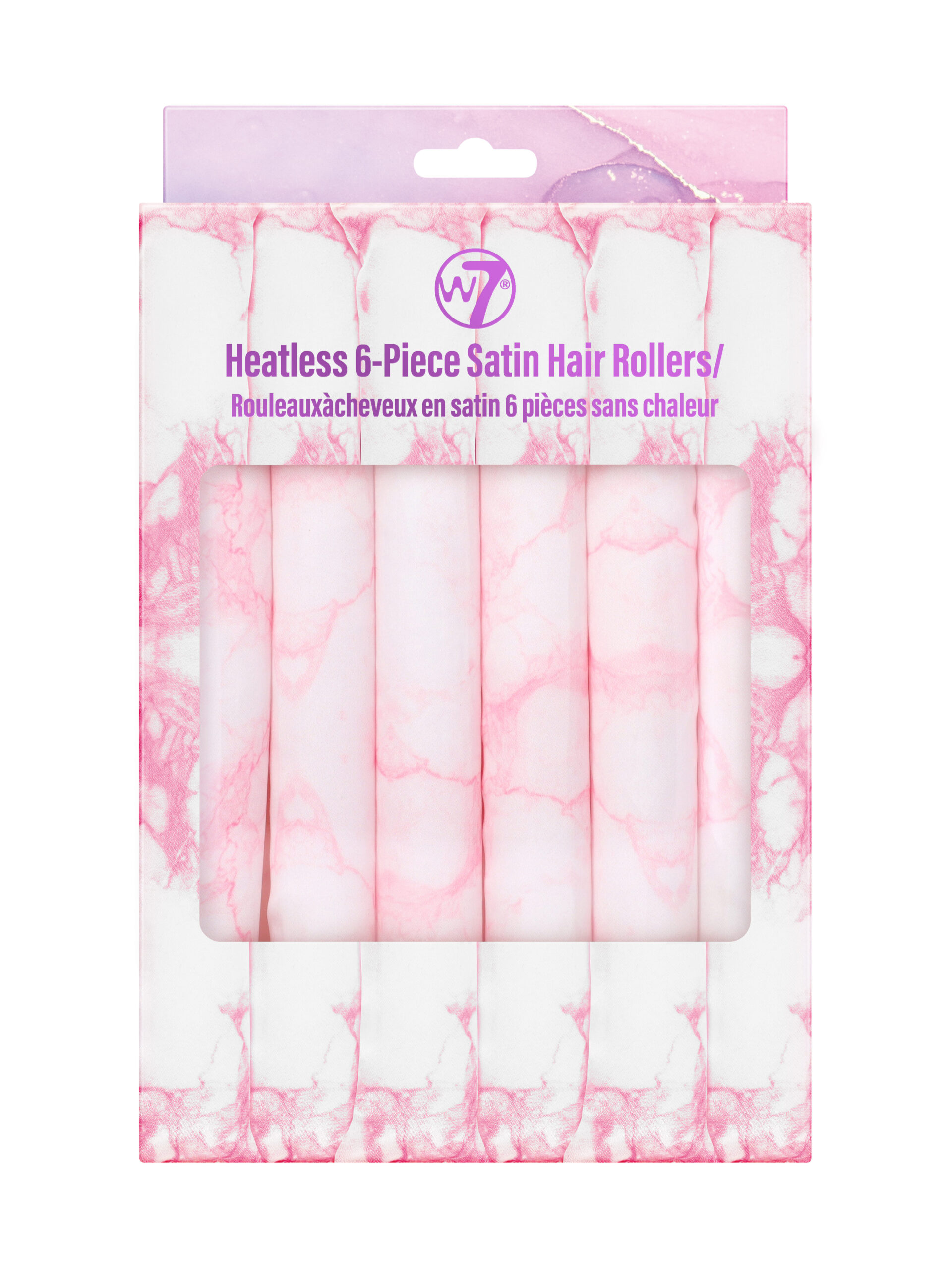 Heatless 6-Piece Satin Hair Roller 1 Web