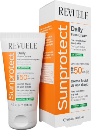 Revuele Sunprotect daily face cream - oil control SPF50+