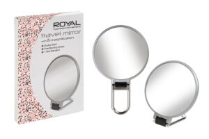 Royal travel mirror 2x vergrotend