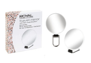 Royal travel mirror 10x vergrotend