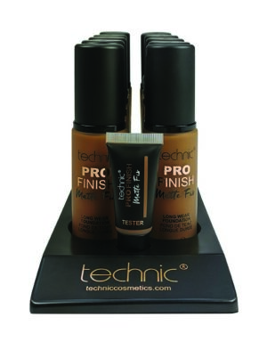 Technic Pro Finish Matte Fix Foundation - Chestnut