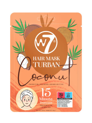 W7 Hair Mask Turban - Coconut