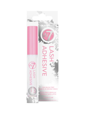 W7 Lash Adhesive latex free eyelash glue clear