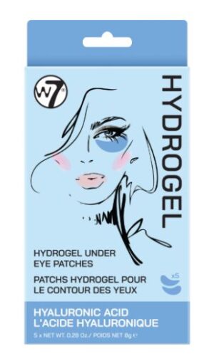 W7 Hydrogel Under Eye Patches - Hyaluronic Acid