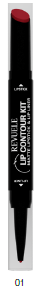 Revuele Matte Lipstick & Lip Liner - 01