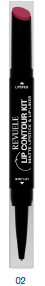 Revuele Matte Lipstick & Lip Liner - 02
