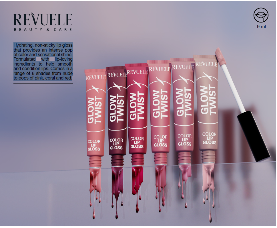 revuele color lip gloss