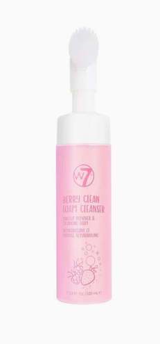 w7 berry clean foam cleanser