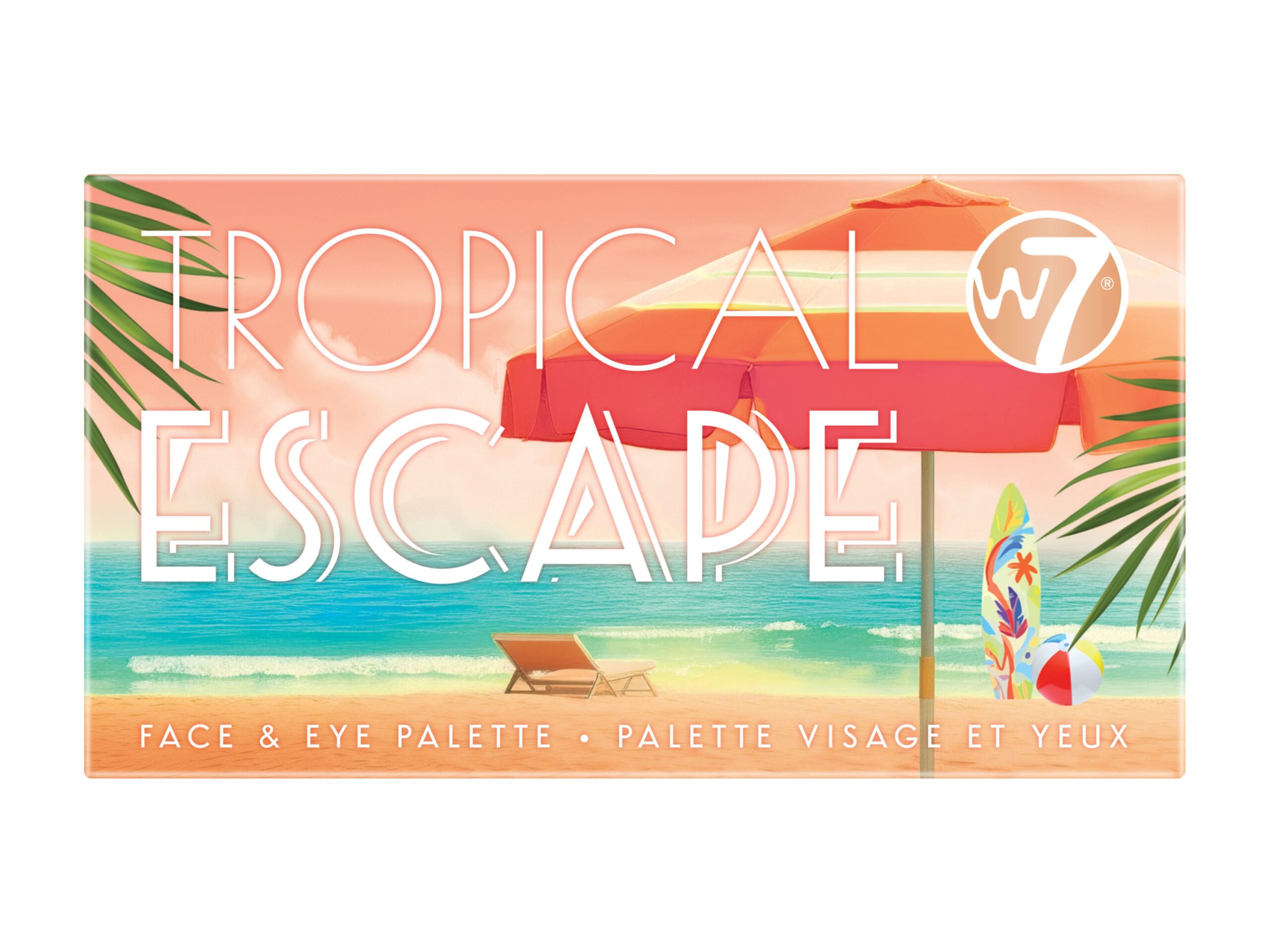 W7 Tropical Escape Golden Glaze 1