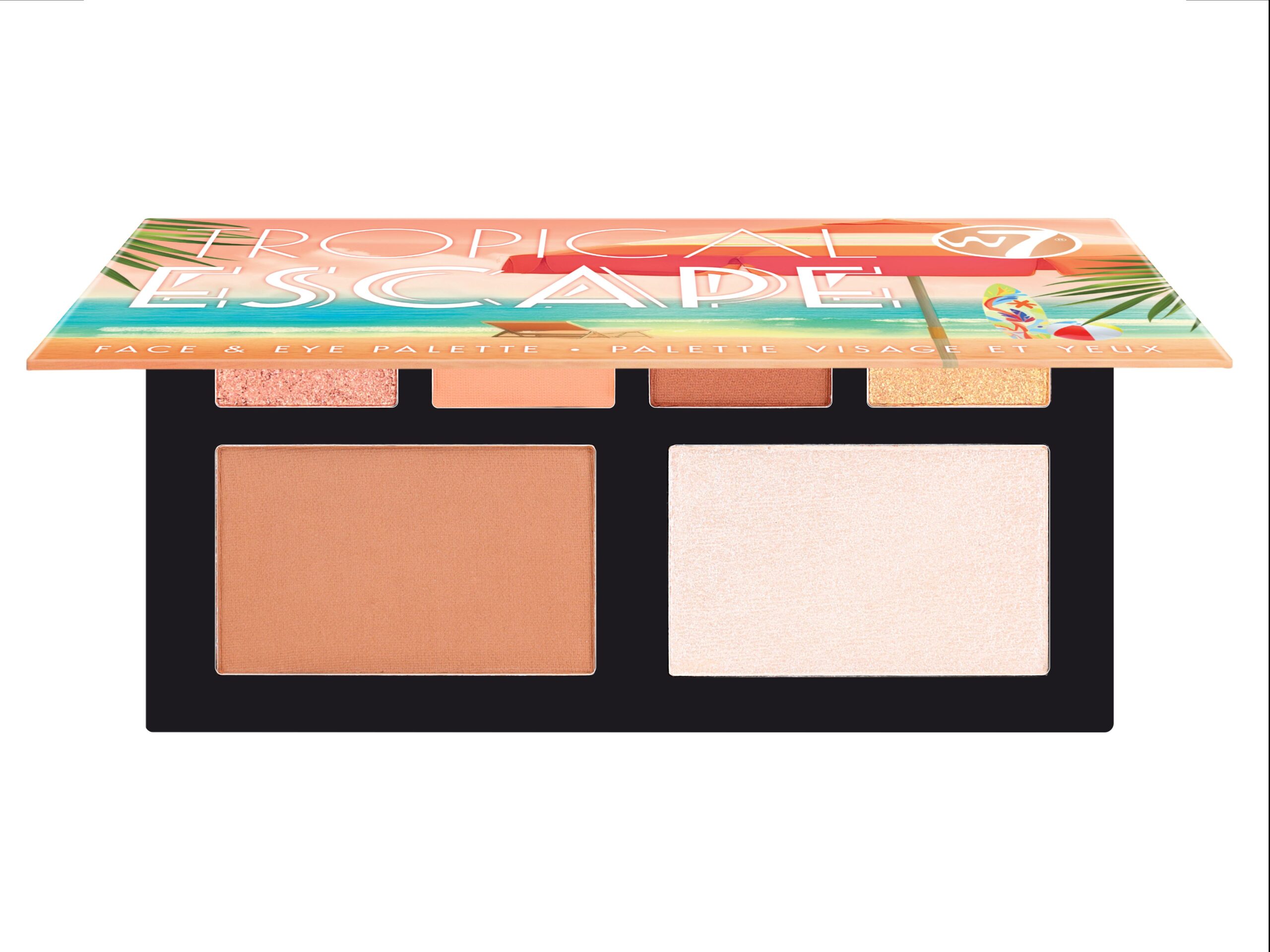 W7 Tropical Escape Golden Glaze 2