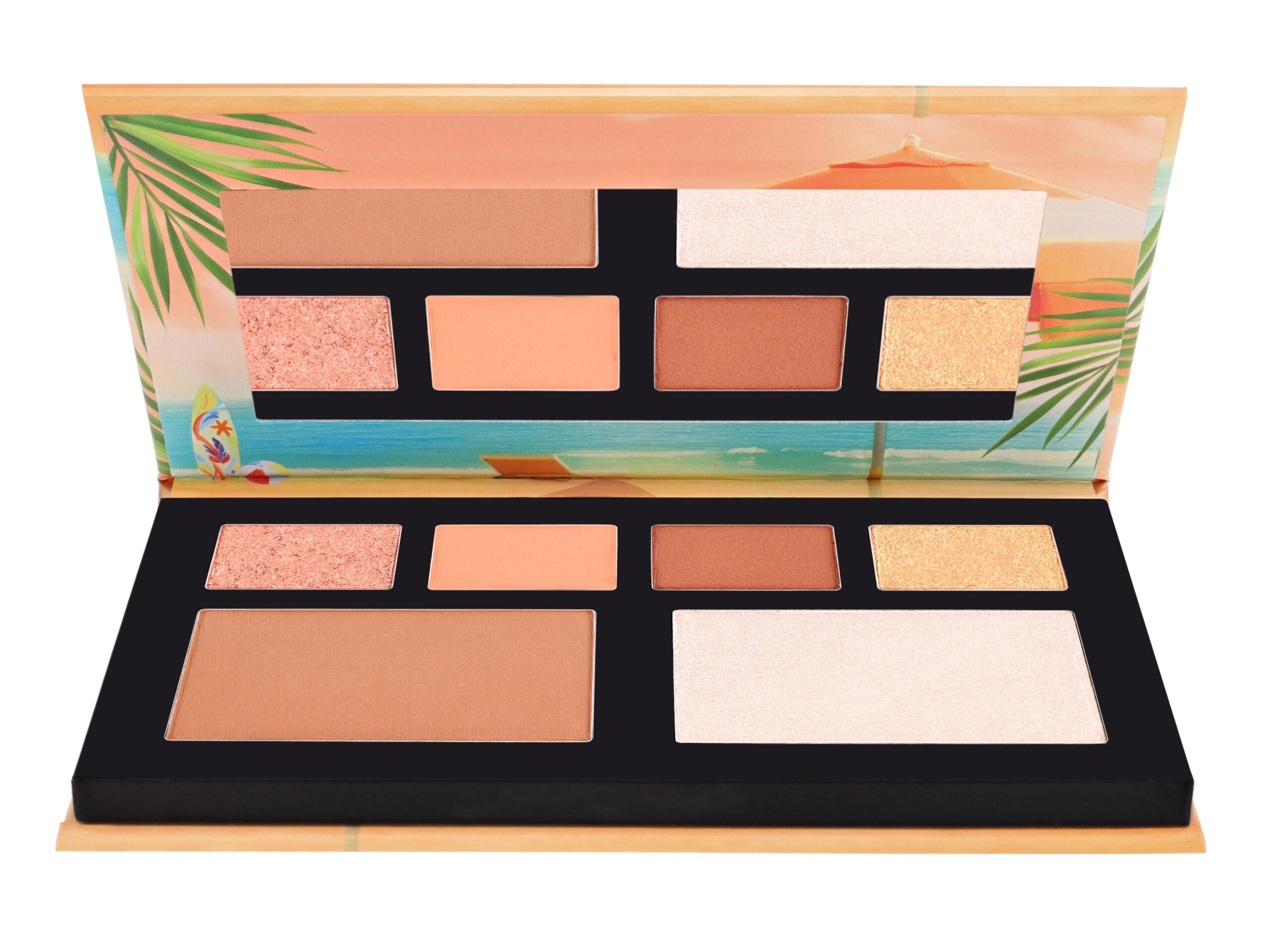 W7 Tropical Escape Golden Glaze 4