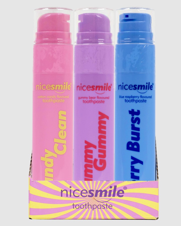 Xoc nice smile toothpaste - Candy Clean, Berry Burst, Yummy Gummy