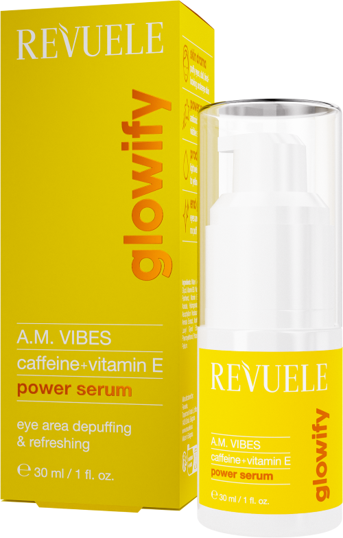 POWER SERUMS CAFFEINE+VITAMIN E BOX+FLACON