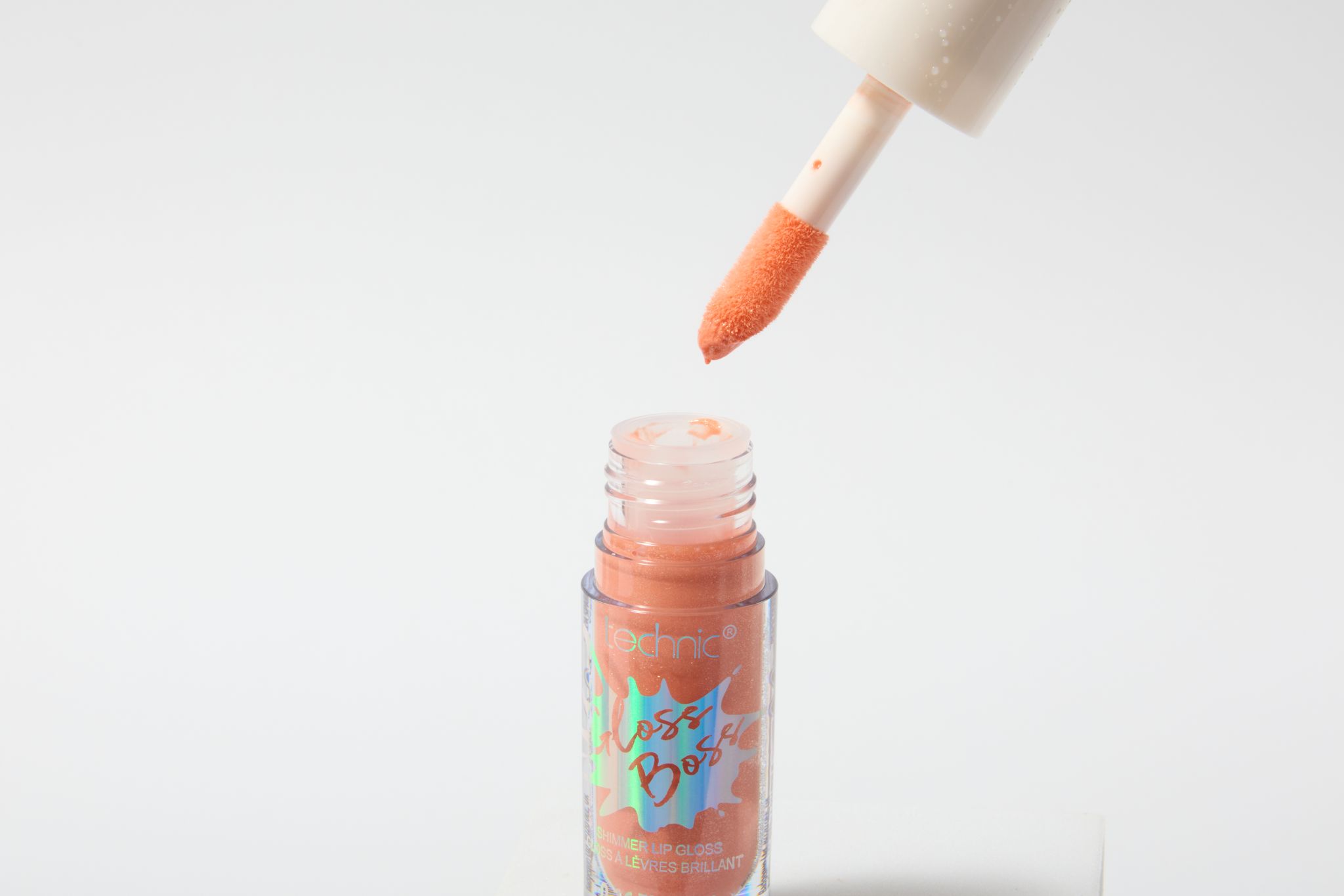 Technic Gloss Boss - Peach sparkle 3