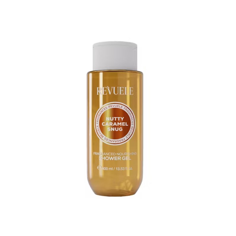 revuele Fragranced nourishing shower gel nutty caramel snug