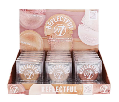 Reflectful tray