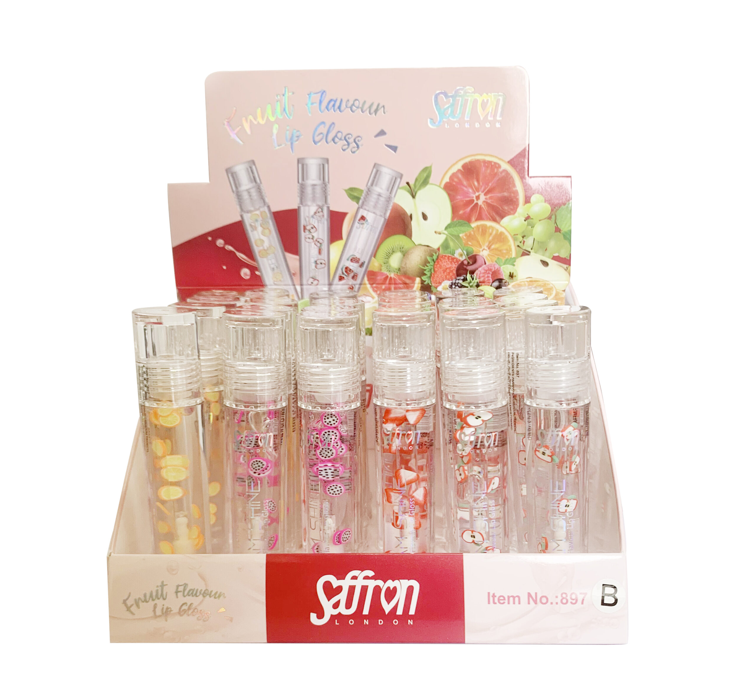 897 Fruit Lip Gloss Tray B