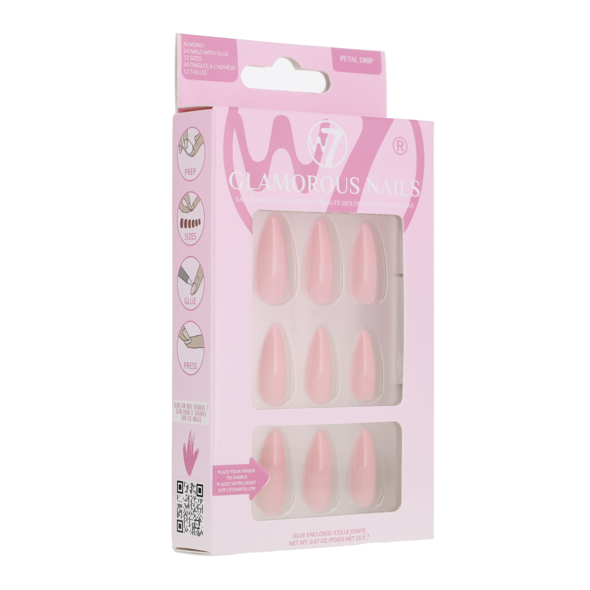 Glamorous Nails Petal Drip side