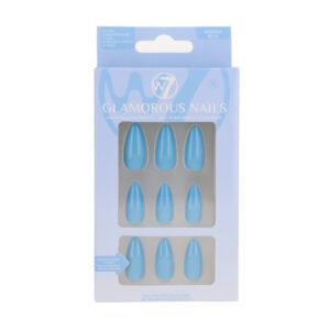 W7 Glamorous Nails - Whisper Blue (12)