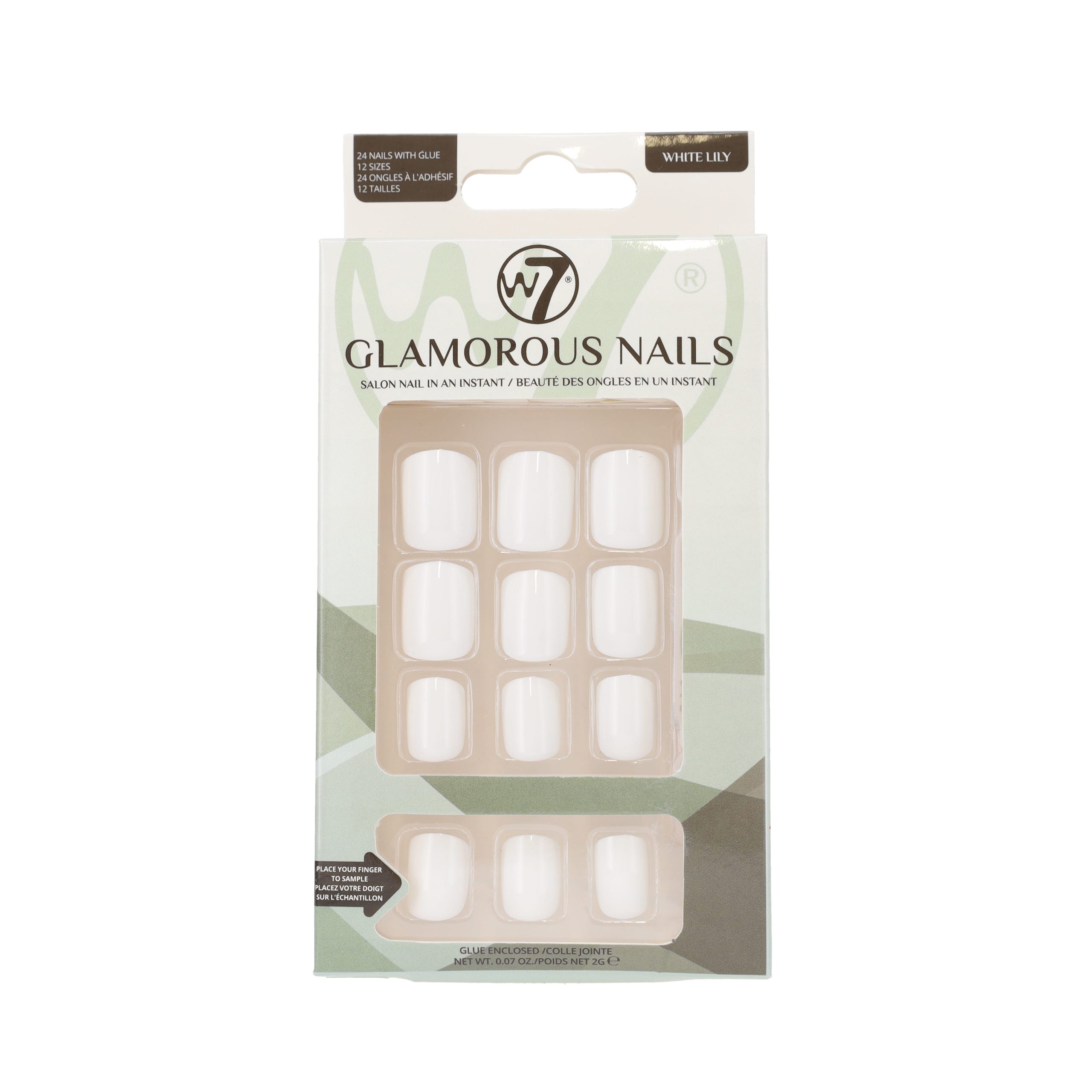 Glamorous Nails White Lily 1