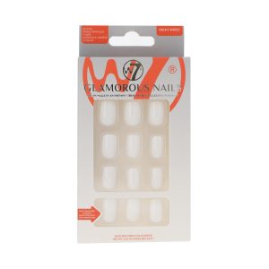 W7 Glamorous Nails - Milky White (12)