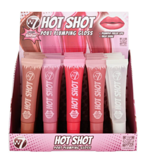 W7 Hot Shot Pout Plumping Gloss 15ml (25)