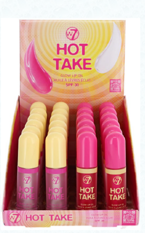 W7 Hot Take Glow Lip Oil SPF 30 (24)