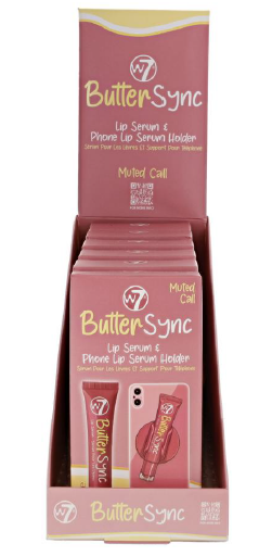 W7 ButterSync Lip Serum & Phone Holder - Muted Call (6)